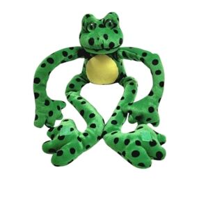 Green Plush Frog Toy